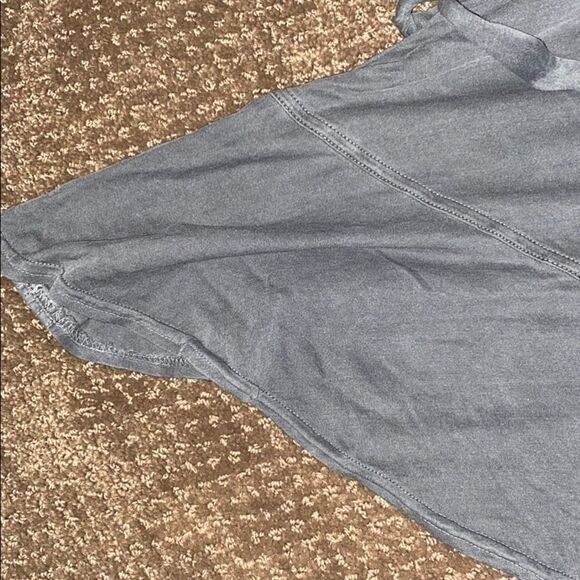 Spiritual Gangster Grey Flowy Tank with Side Bows - Picture 3 of 7